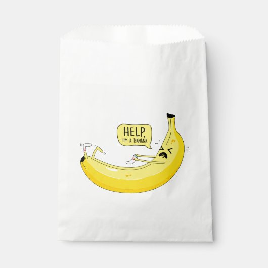 Banaan en sok bedankzakje (Voorkant)