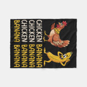 banaan fleece deken (Voorkant (Horizontaal))