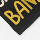 banaan fleece deken (Hoek)