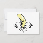 banaan fleur de lis kaart (Voorkant)