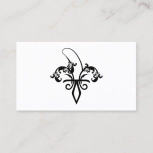 banaan fleur de lis visitekaartje
