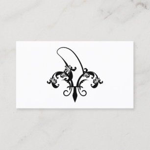 banaan fleur de lis visitekaartje