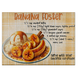 Banaan Foster Recept Snijplank