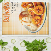 Banaan Foster Recept Theedoek (Gevouwen)