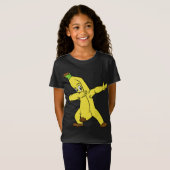 Banaan Fruit Dabbing Dab Dancing T-shirt (Voorkant volledig)