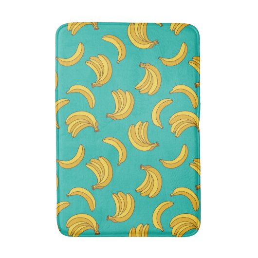Banaan Fruit Fun Patroon Badmat (Voorkant Verticaal)