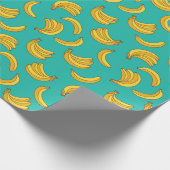 Banaan Fruit Fun Patroon Cadeaupapier (Hoek)