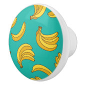 Banaan Fruit Fun Patroon Keramische Knop (Rechts)