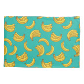 Banaan Fruit Fun Patroon Kussensloop (Achterkant-Links)