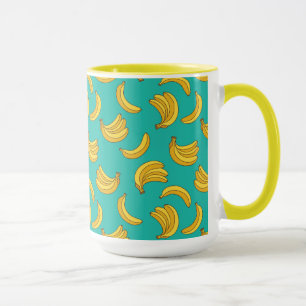 Banaan Fruit Fun Patroon Mok