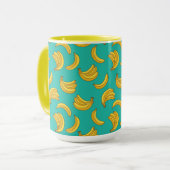 Banaan Fruit Fun Patroon Mok (Voorkant links)