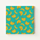 Banaan Fruit Fun Patroon Notitieboek (Achterkant)