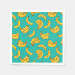 Banaan Fruit Fun Patroon Servet