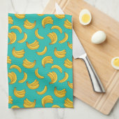 Banaan Fruit Fun Patroon Theedoek (Quarter Fold)
