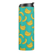 Banaan Fruit Fun Patroon Thermosbeker (Gedraaid links)