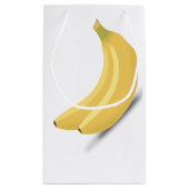 Banaan Fruit Gift Bag Klein Cadeauzakje (Achterkant)