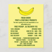 Banaan, Groenboeren Adverteren Flyer (Voorkant)