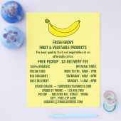 Banaan, Groenboeren Adverteren Flyer (Enkel)
