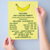 Banaan, Groenboeren Adverteren Flyer (Hand)