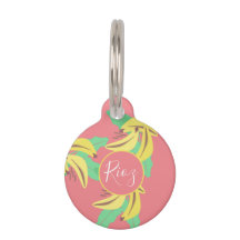 Banaan Groene Patroon Roze Groen