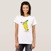 Banaan in Darts met Dart T-shirt (Voorkant volledig)