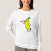 Banaan in Darts met Dart T-shirt (Voorkant)