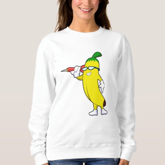 Banaan in Darts met Dart Trui (Voorkant)