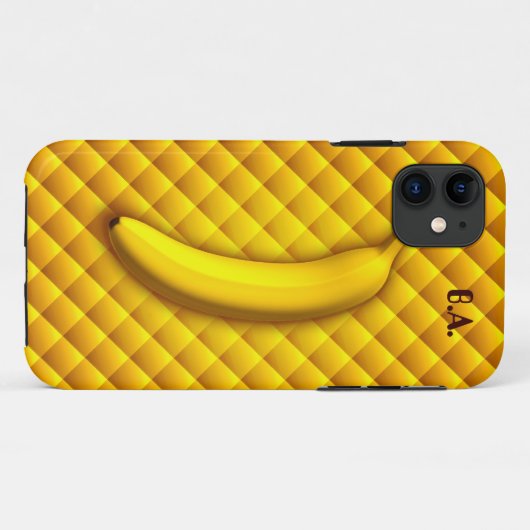 Banaan iPhone 5 Hoesje (Achterkant (horizontaal))