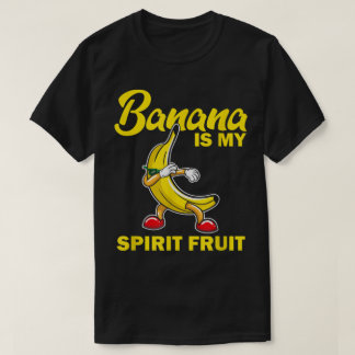 Banaan Is Mijn Geest Fruit Grappig Ontwerp T-shirt