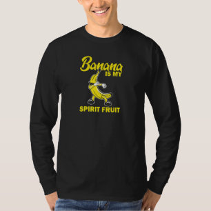 Banaan is mijn spirituele fruit Vegan voedselfanaa T-shirt