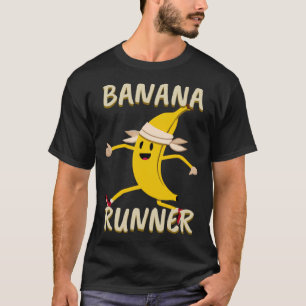 Banaan jogger hardlopen sprinten banaan run t-shirt