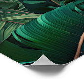 Banaan Leaves Art Print Poster (Hoek)