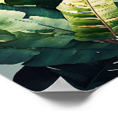 Banaan Leaves Art Print Poster (Hoek)