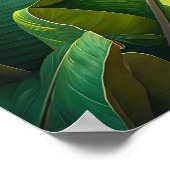 Banaan Leaves Art Print Poster (Hoek)