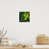 Banaan Leaves Art Print Poster (Keuken)