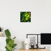 Banaan Leaves Art Print Poster (Thuiskantoor)