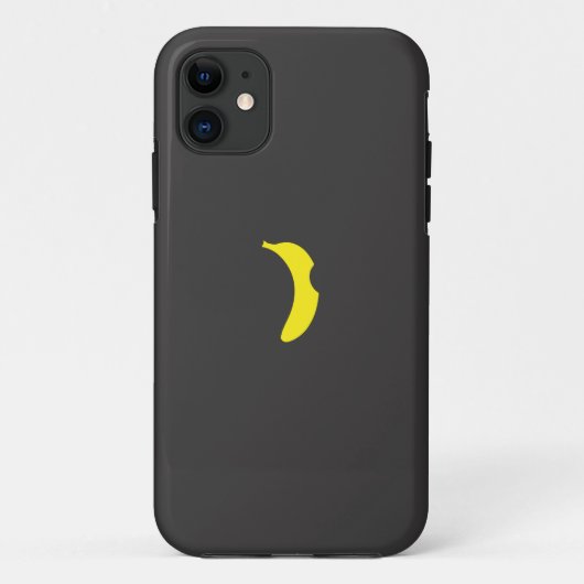 banaan logo iPhone case (Achterkant)