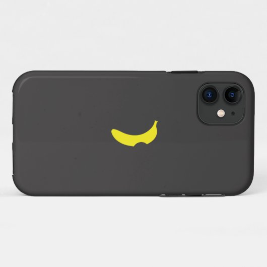 banaan logo iPhone case (Achterkant (horizontaal))