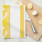 Banaan Luxe Jacquard Strepen Theedoek (Quarter Fold)