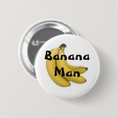 Banaan Man Button (Voorkant /achterkant)