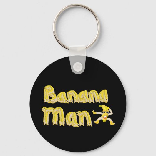 Banaan Man knop Sleutelhanger (Voorkant)