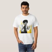 Banaan Man (Tally Hall) retro T-shirt (Voorkant volledig)