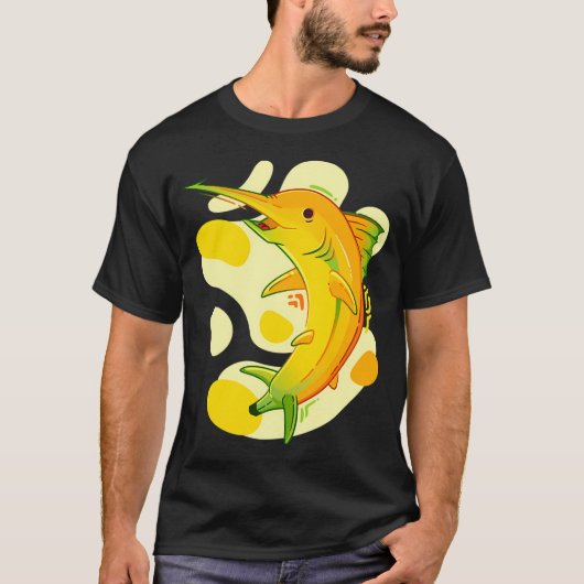 Banaan Marlin - Kawaii Banaan T-shirt (Voorkant)