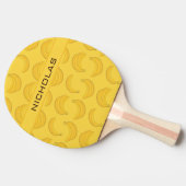 Banaan met Naam Tafeltennisbatje (Zijkant)