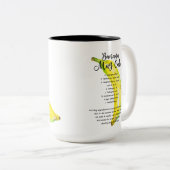 Banaan Mok Cake Recept Grote Maat Mok (Voorkant rechts)