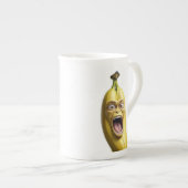 Banaan mokken Grappig gezicht Boos (Voorkant rechts)
