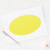 Banaan Ovale Sticker (Envelop)