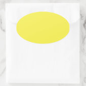 Banaan Ovale Sticker (Tas)