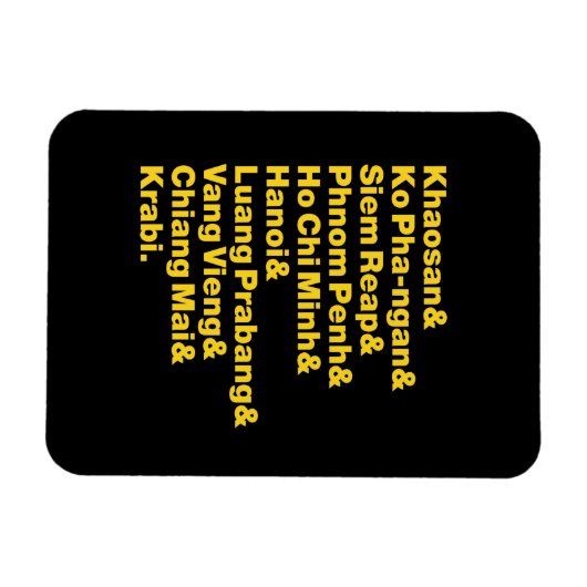 Banaan Pannenkoeken Trail / Circuit Magneet (Horizontaal)