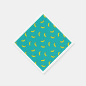Banaan Patroon Papieren servetten (Hoek)